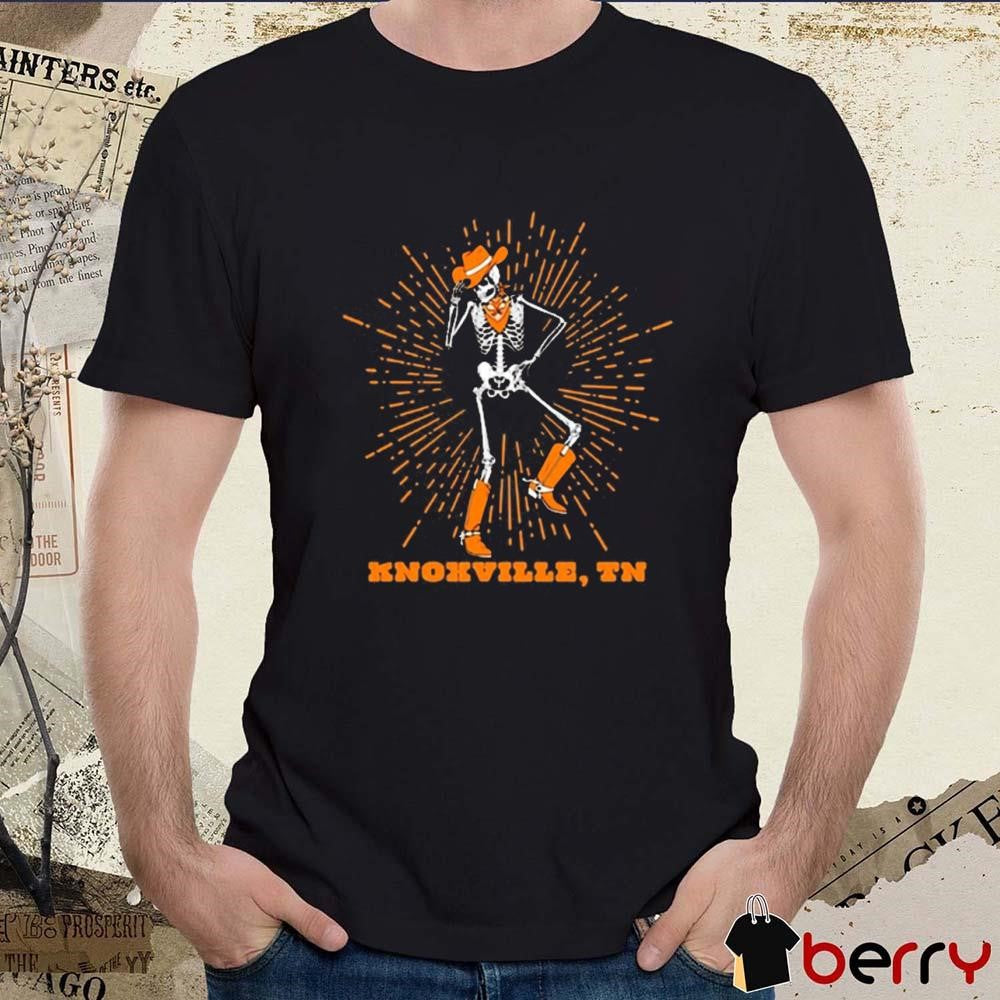 Knoxville Tennessee Vols Skeleton 2024 NCAA t-shirt