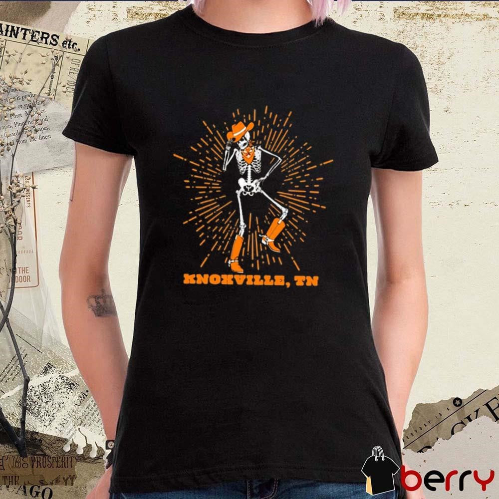 Knoxville Tennessee Vols Skeleton 2024 NCAA t-shirt