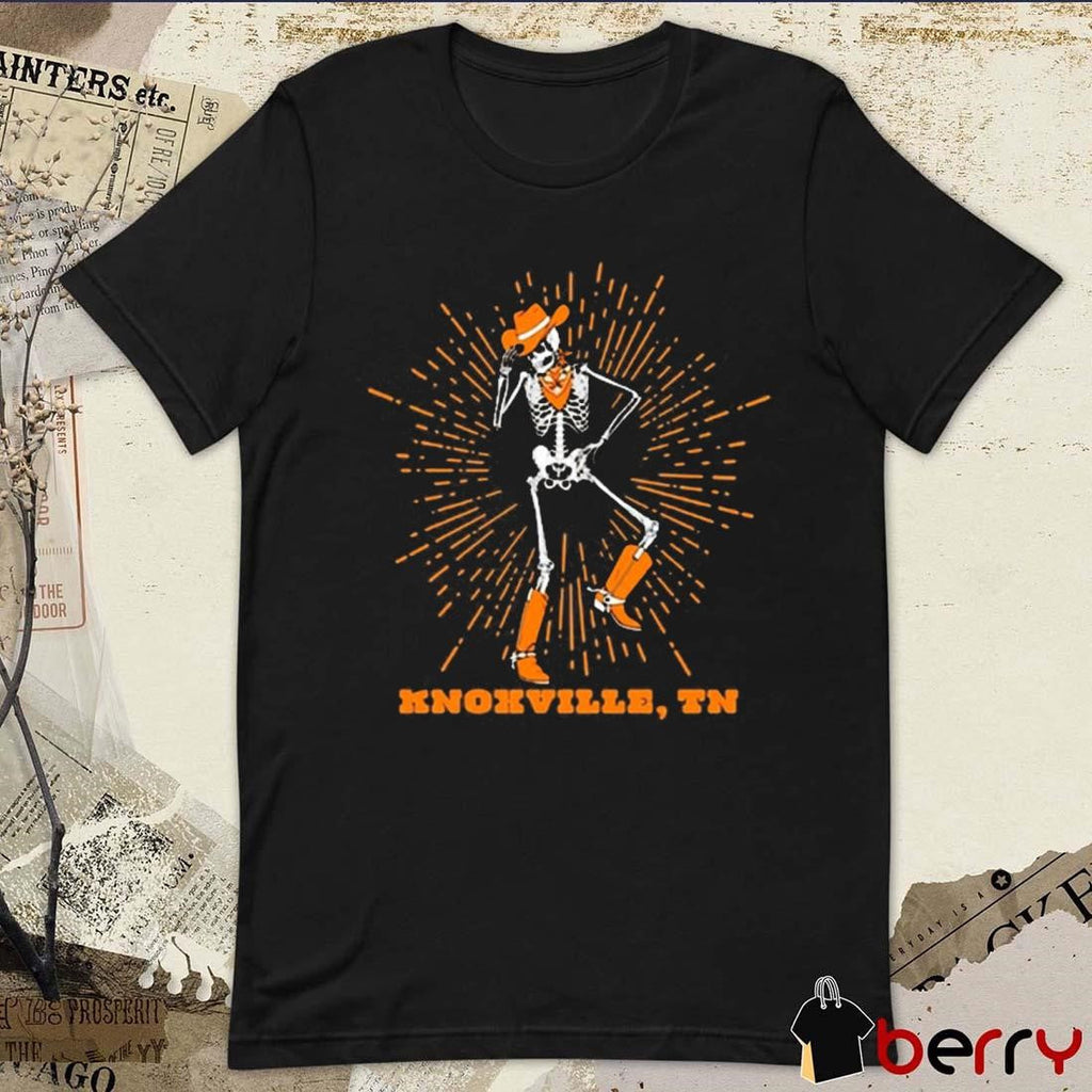 Knoxville Tennessee Vols Skeleton 2024 NCAA t-shirt