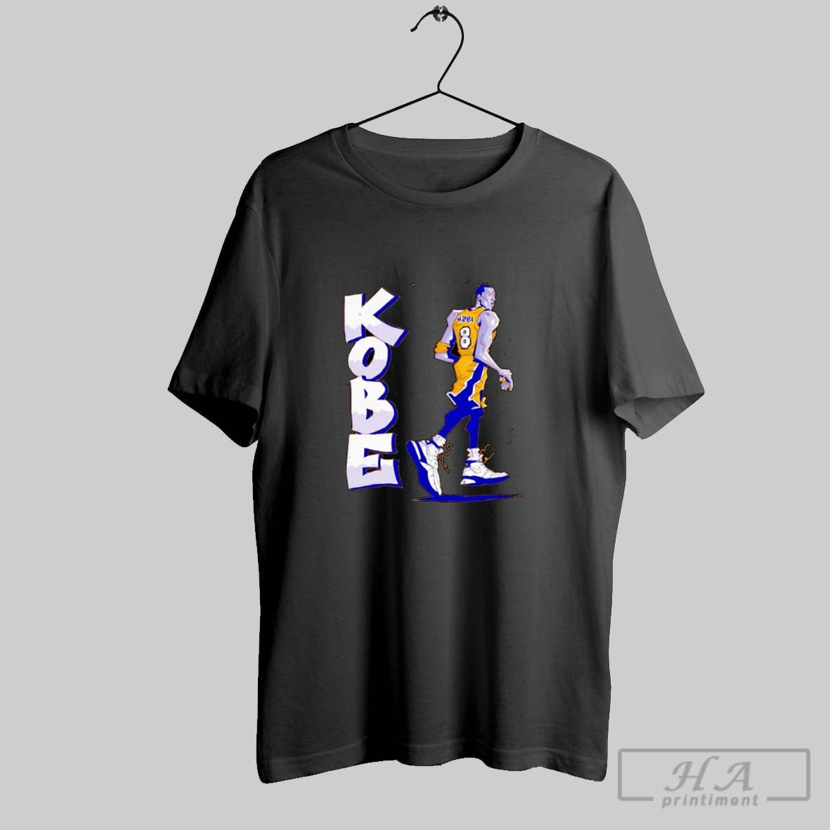 Official Kobe Bryant Los Angeles Lakers Cartoon Caricature