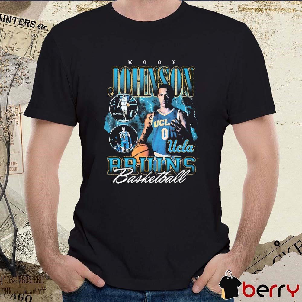 Kobe Johnson Menu UCLA Bruins Big Ten Conference Painitng t-shirt