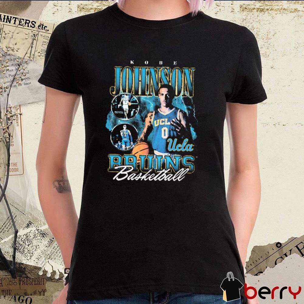 Kobe Johnson Menu UCLA Bruins Big Ten Conference Painitng t-shirt