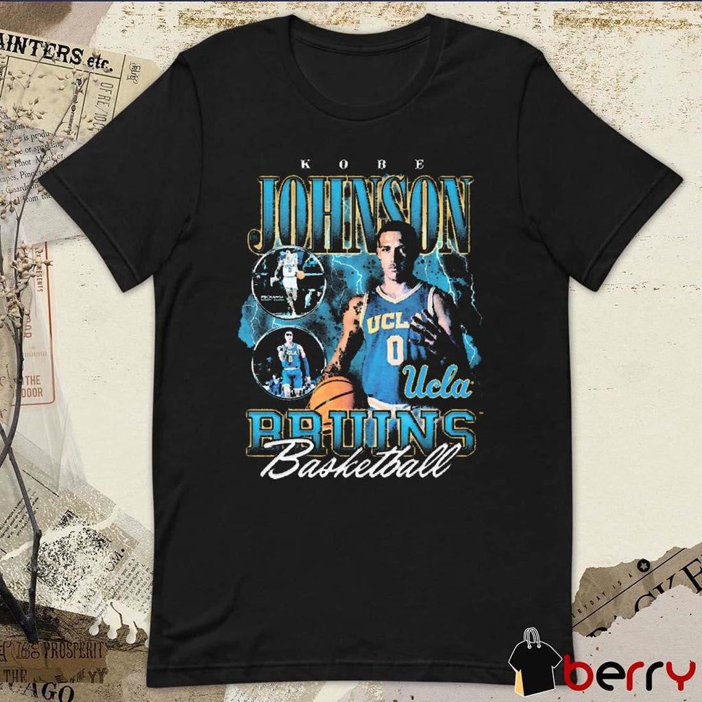 Kobe Johnson Menu UCLA Bruins Big Ten Conference Painitng t-shirt