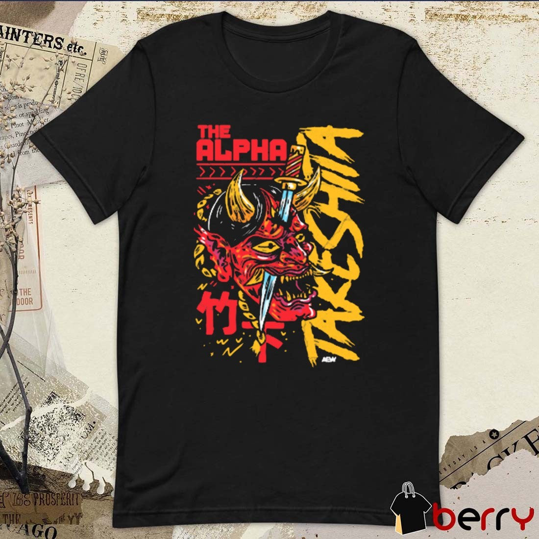 Konosuke Takeshita Legend Third Eye The Alpha AEW 2025 t-shirt