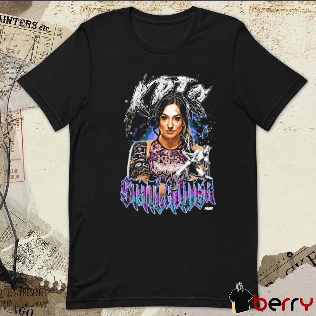 Kris Statlander Saturday Night Fever AEW 2025 Vintage Graphic t-shirt