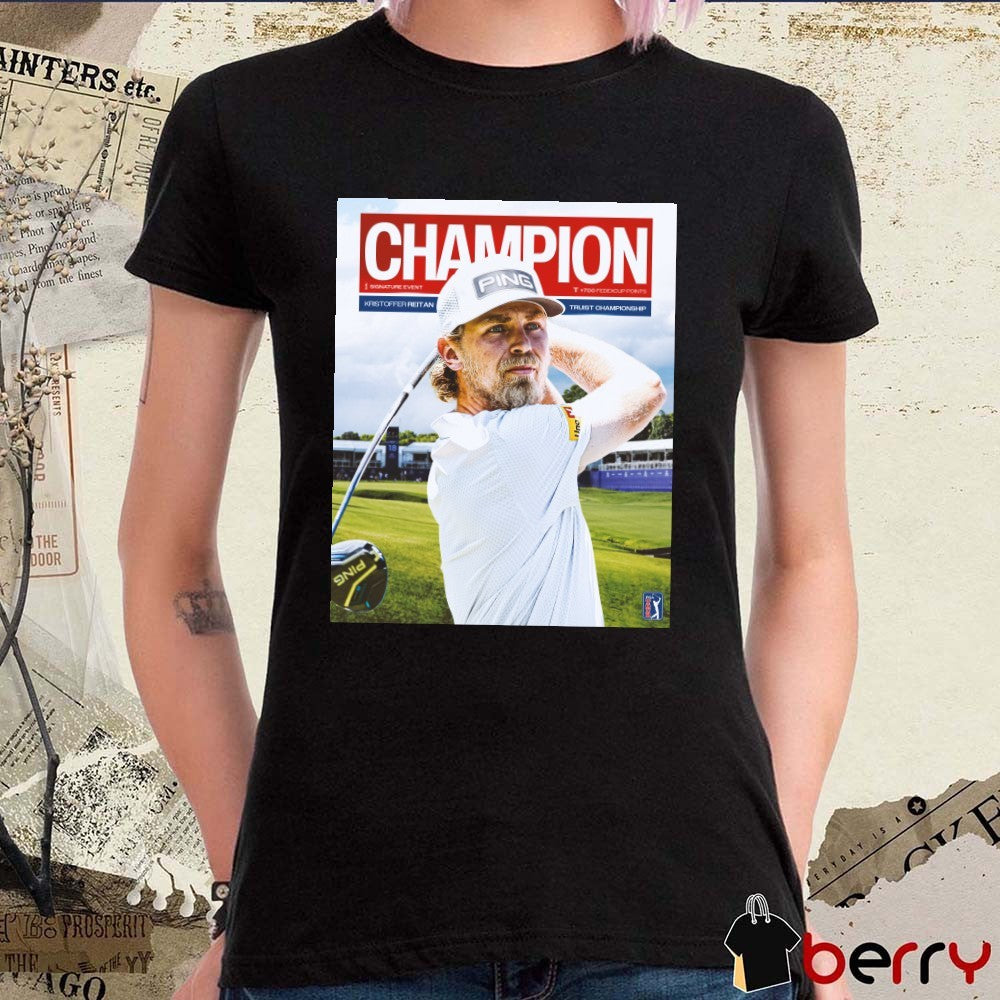 Kristoffer Reitan Champion Truist Championship PGA Tour 2026 Poster t-shirt