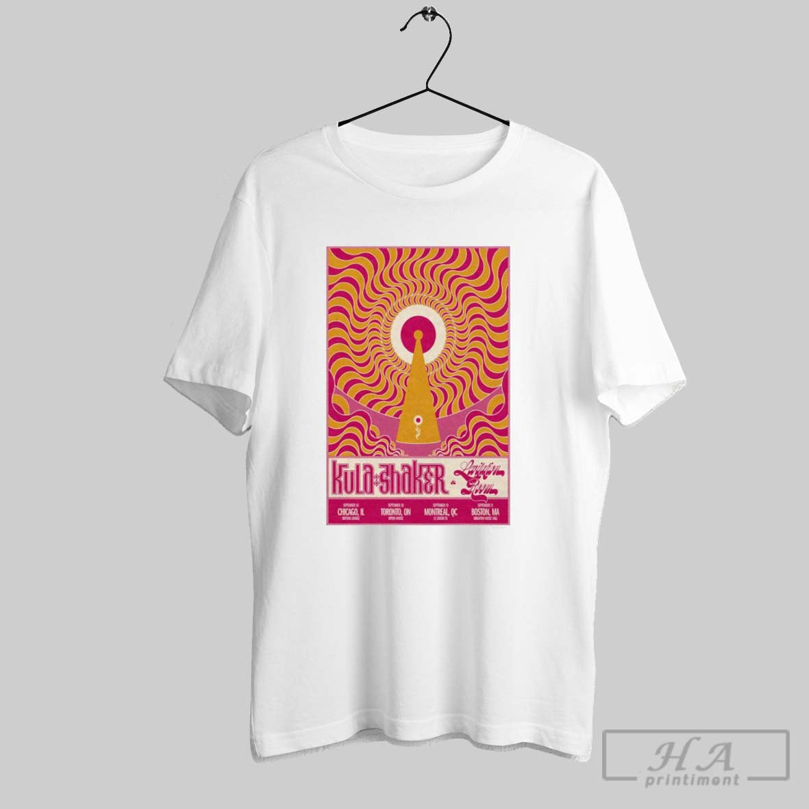 Official Kula Shaker And Levitation Room Tour September 21 2025 Boston Ma