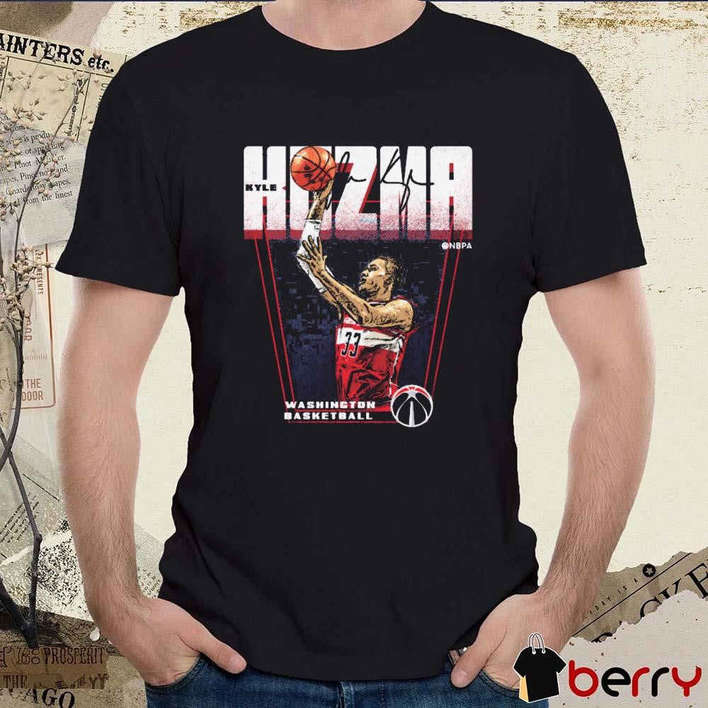 Kyle Kuzma #33 Washington Wizards Basketball Signature t-shirt