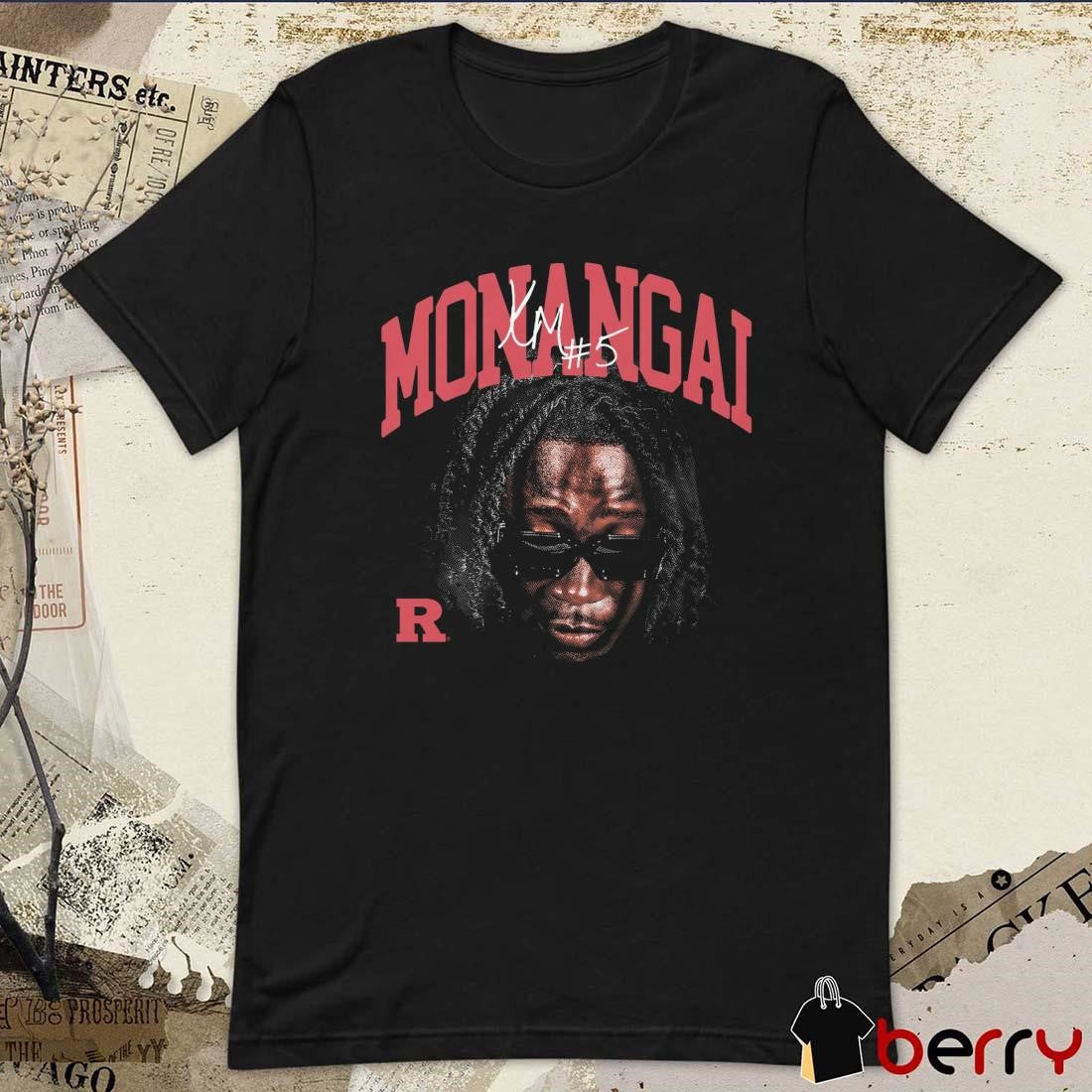 Kyle Monangai Spotlight Collection Rutgers Scarlet Knights t-shirt