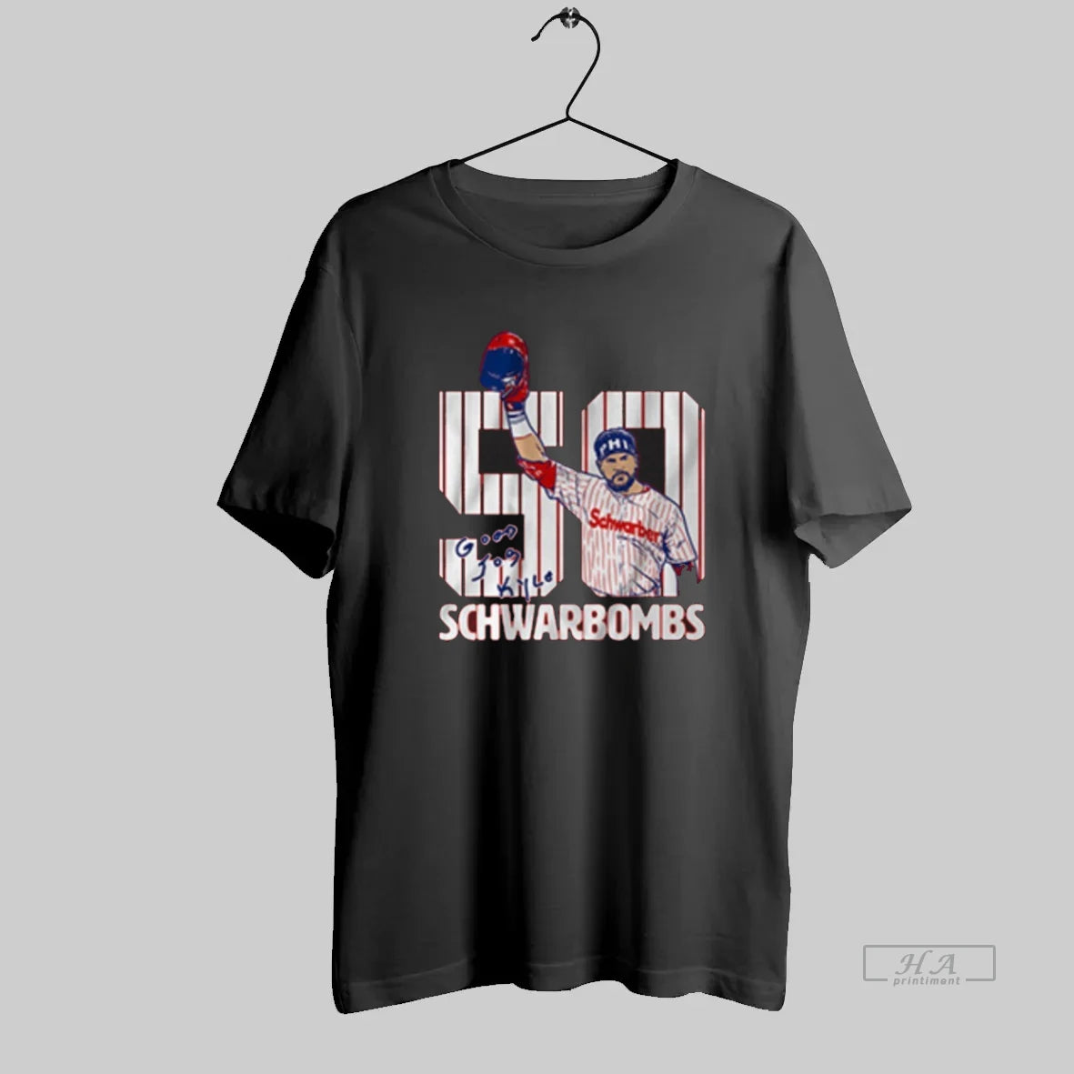 Official Kyle Schwarber 50 Schwarbombs