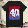 Kyle Schwarber Philadelphia Phillies 40th Home Run Of The 2025 MLB Season Poster t-shirt