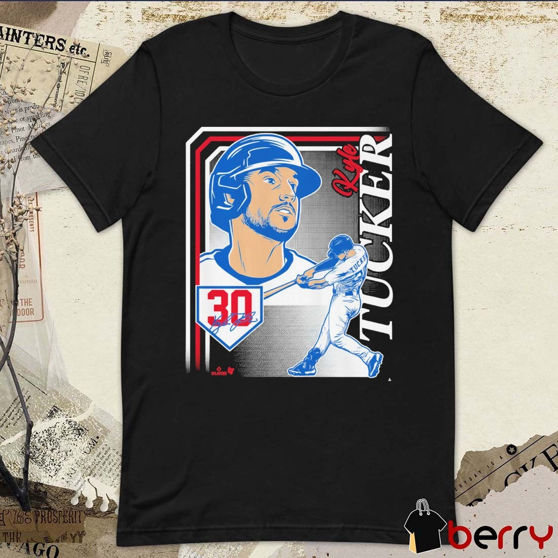 Kyle Tucker LA Collage Frame Los Angeles Dodgers 2026 MLB Signature t-shirt
