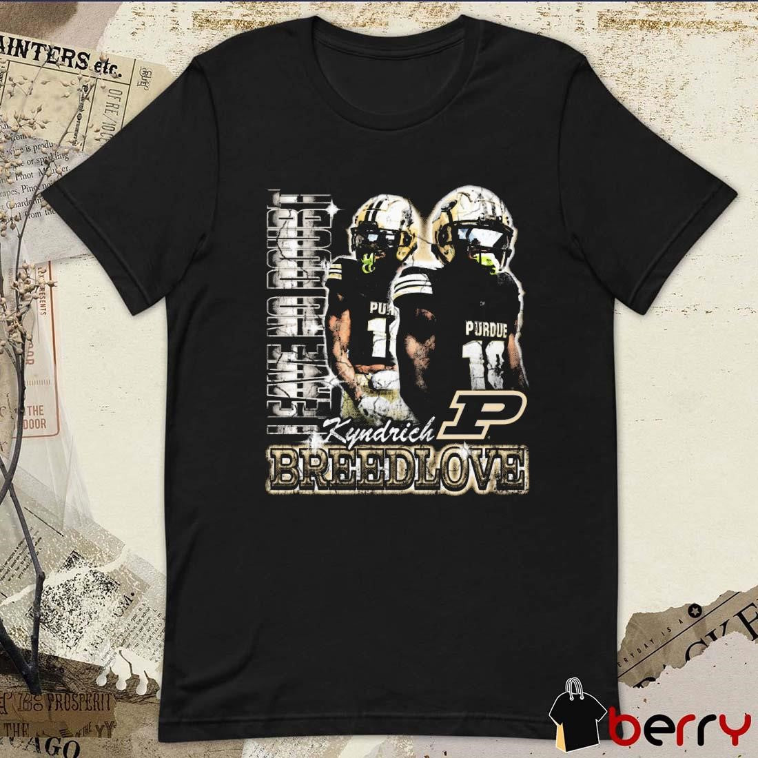 Kyndrich Breedlove Leave No Doubt Purdue Boilermakers 90s Graphic t-shirt