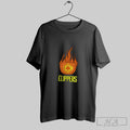 Official La Clippers Flaming Pumpkin Halloween 2025