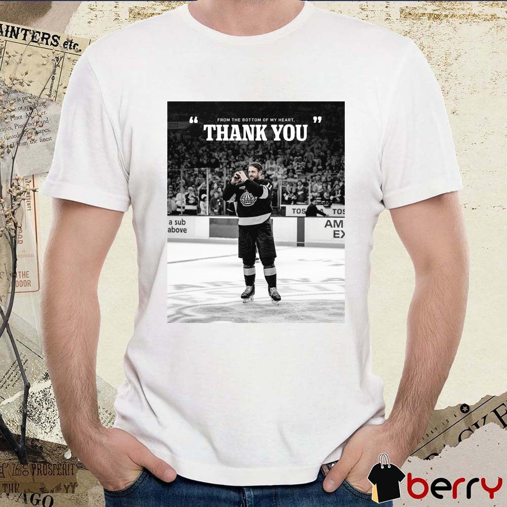 LA KIngs From The Bottom Of My Heart Thank You Poster t-shirt