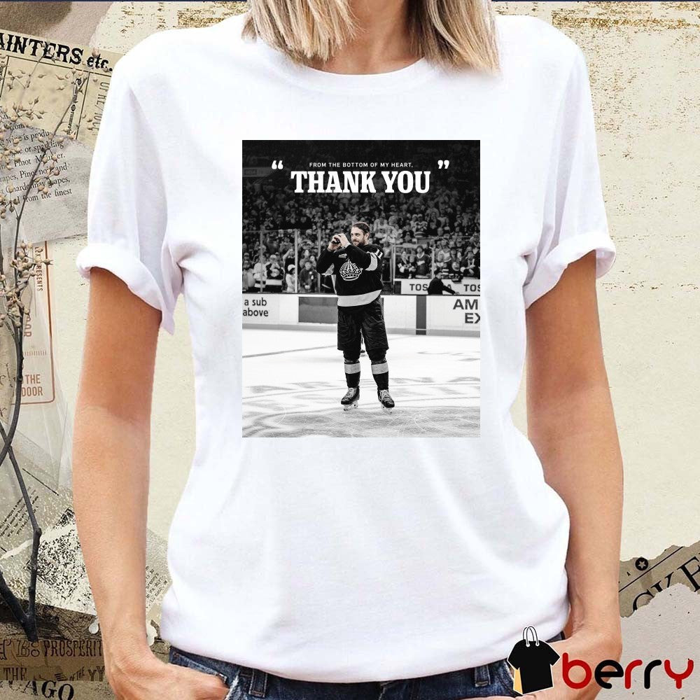 LA KIngs From The Bottom Of My Heart Thank You Poster t-shirt