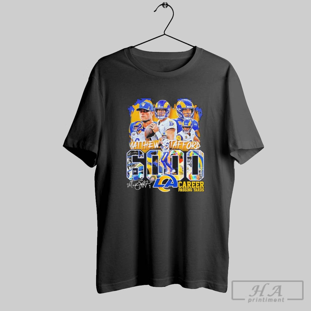 Official La Rams Matthew Stafford 60000 Yards