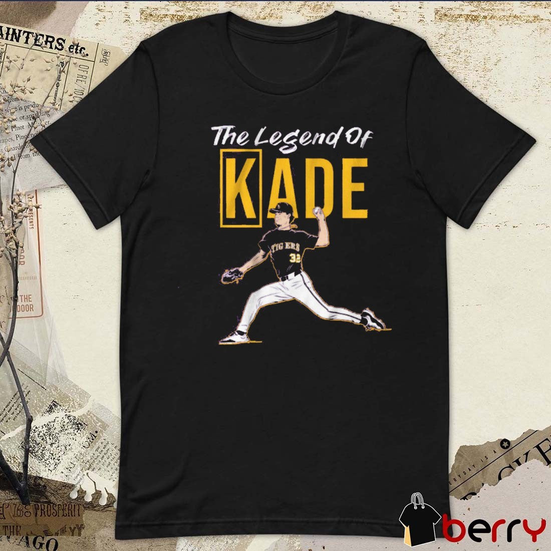 LSU Tigers Baseball The Legend of Kade Anderson NCAA 2025 t-shirt