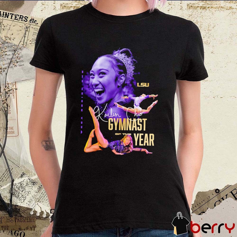 LSU Tigers Kailin Chio 2026 Region One Gymnast of the Year t-shirt