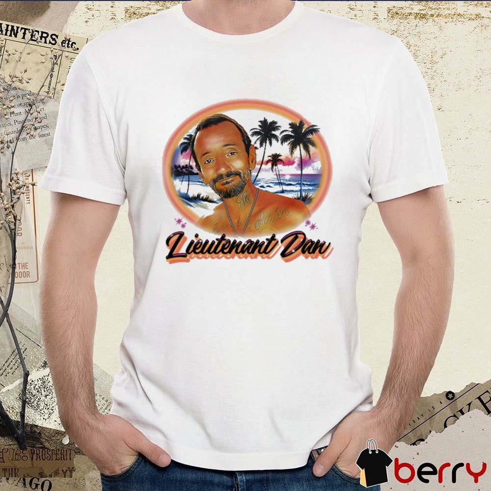 LT. Dan Airbrush Lieutenant Dan Painting t-shirt