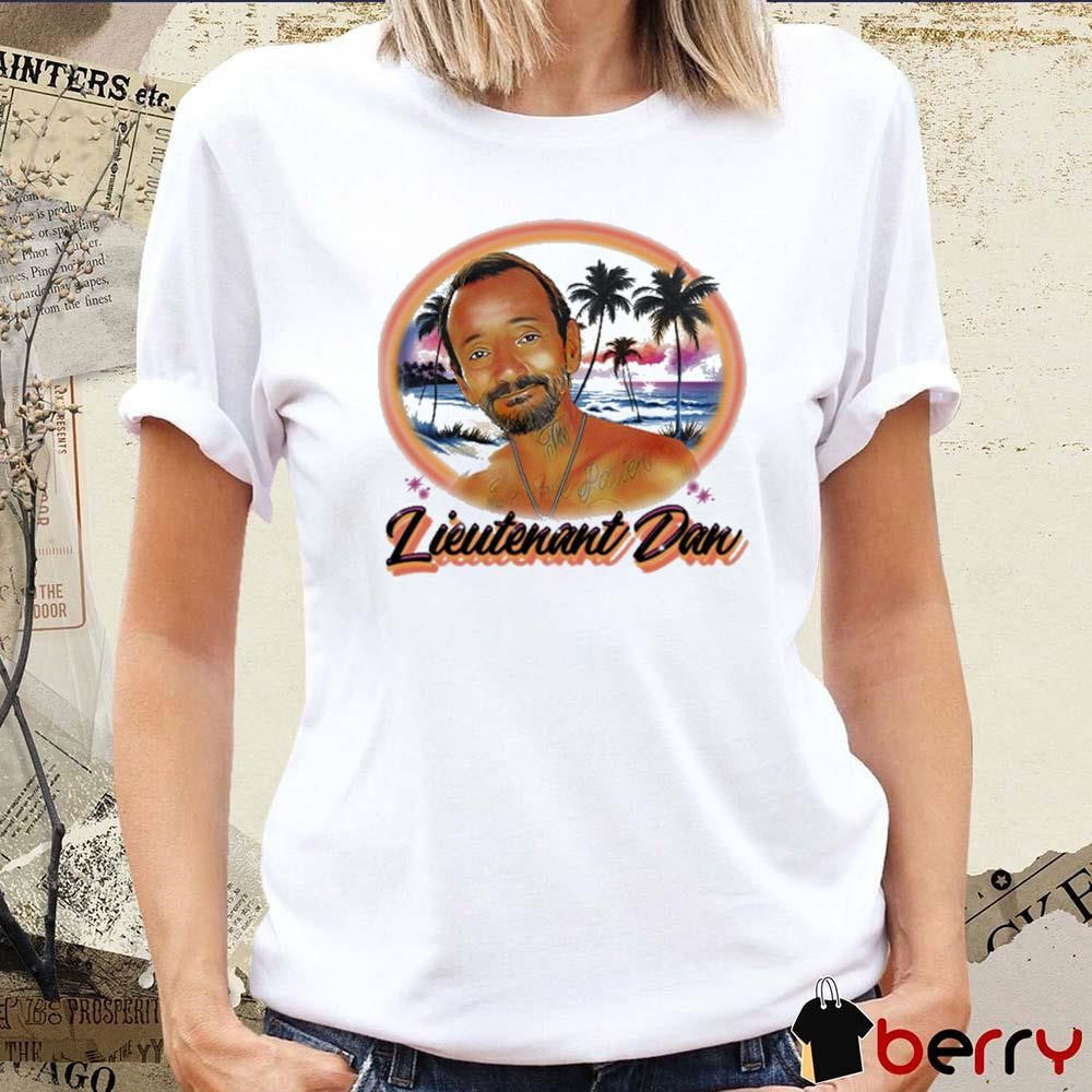 LT. Dan Airbrush Lieutenant Dan Painting t-shirt