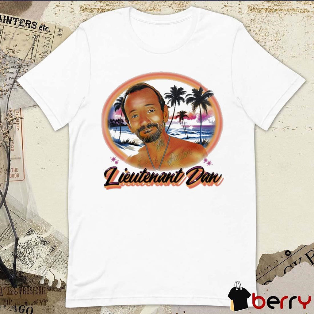 LT. Dan Airbrush Lieutenant Dan Painting t-shirt