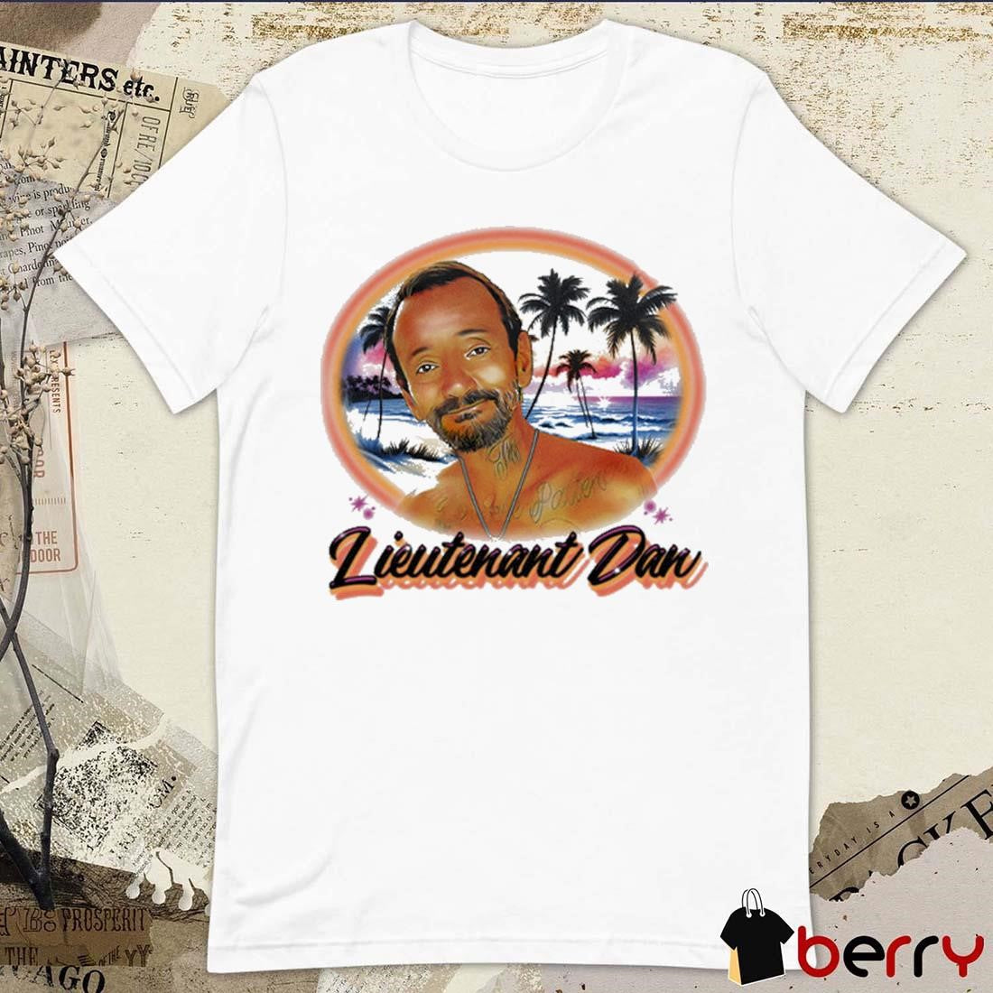 LT. Dan Airbrush Lieutenant Dan Painting t-shirt