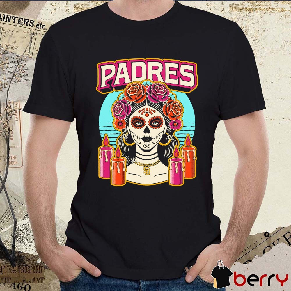 La Catrina San Diego Padres 2026 MLB t-shirt