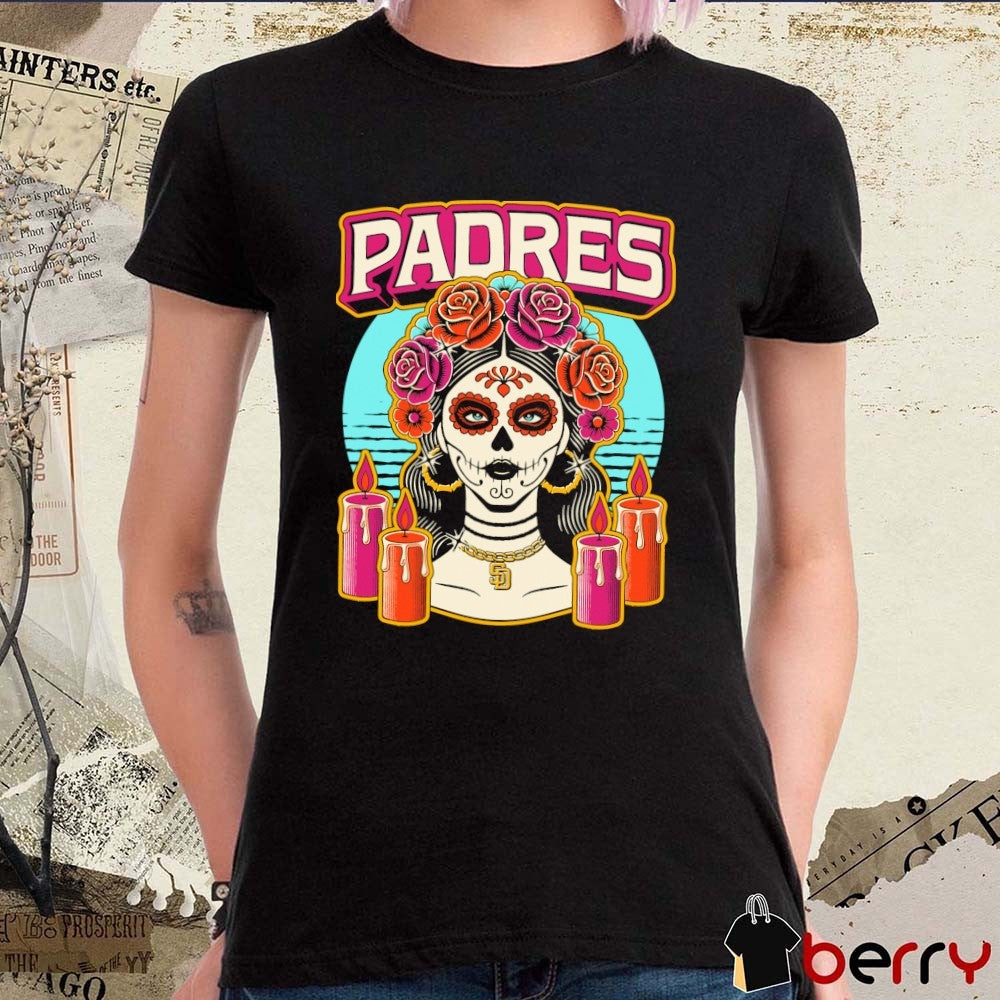La Catrina San Diego Padres 2026 MLB t-shirt