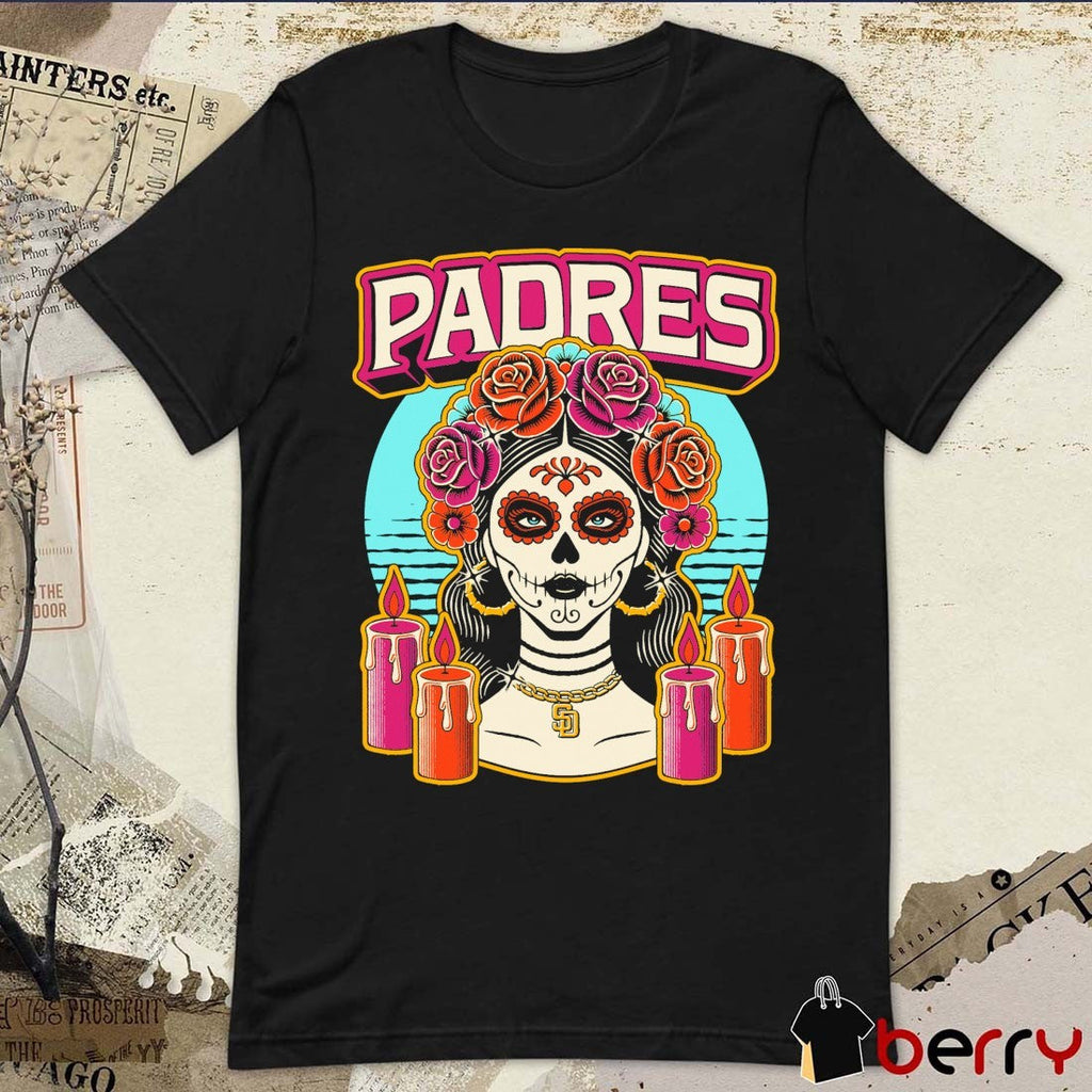 La Catrina San Diego Padres 2026 MLB t-shirt
