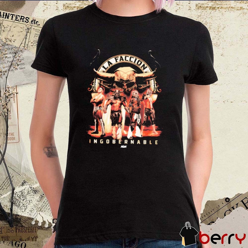 La Faccion Ingobernable Cuatro Ingobernables AEW 2025 t-shirt