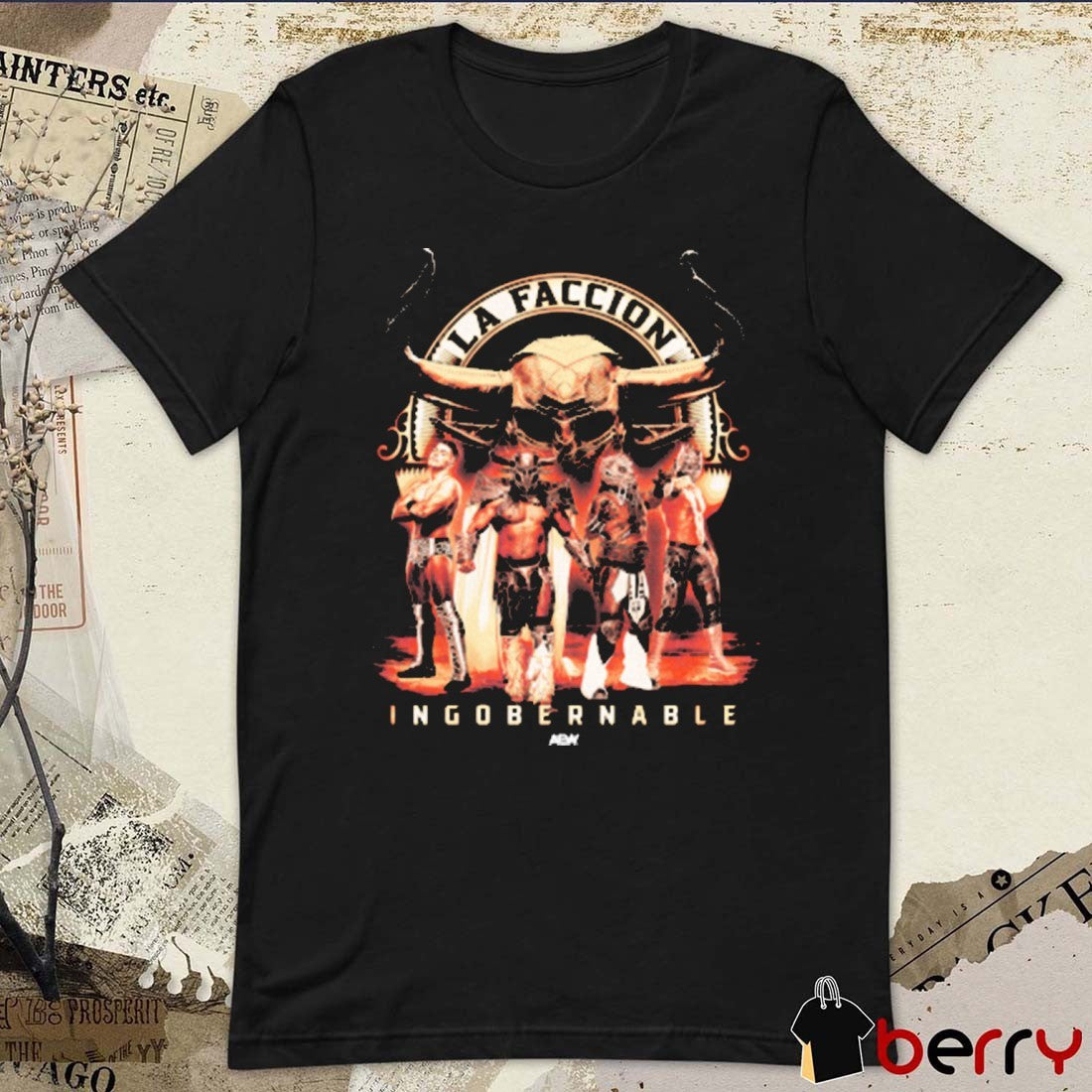 La Faccion Ingobernable Cuatro Ingobernables AEW 2025 t-shirt