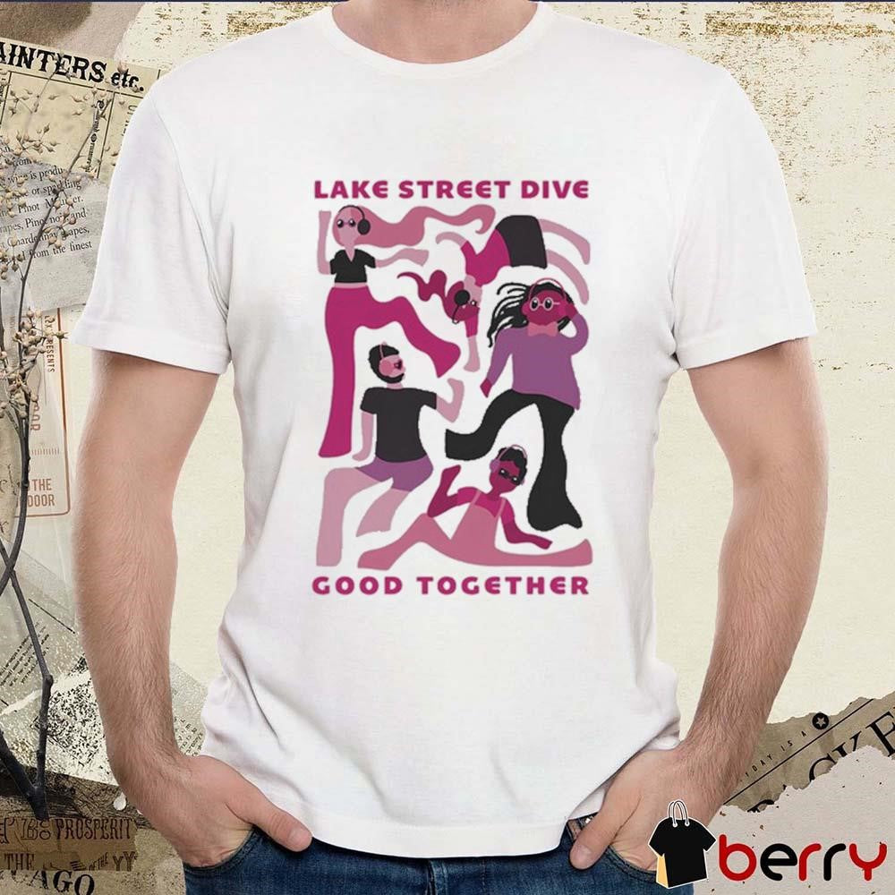Lake Street Dive Natural Band Together 2024 t-shirt