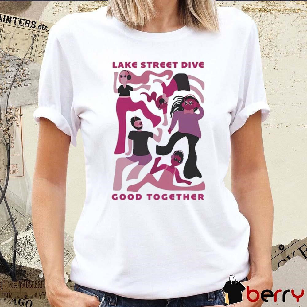 Lake Street Dive Natural Band Together 2024 t-shirt