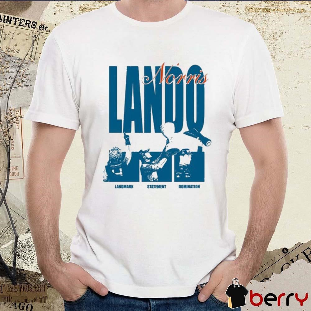 Lando Norris Landmark Statement Domination t-shirt