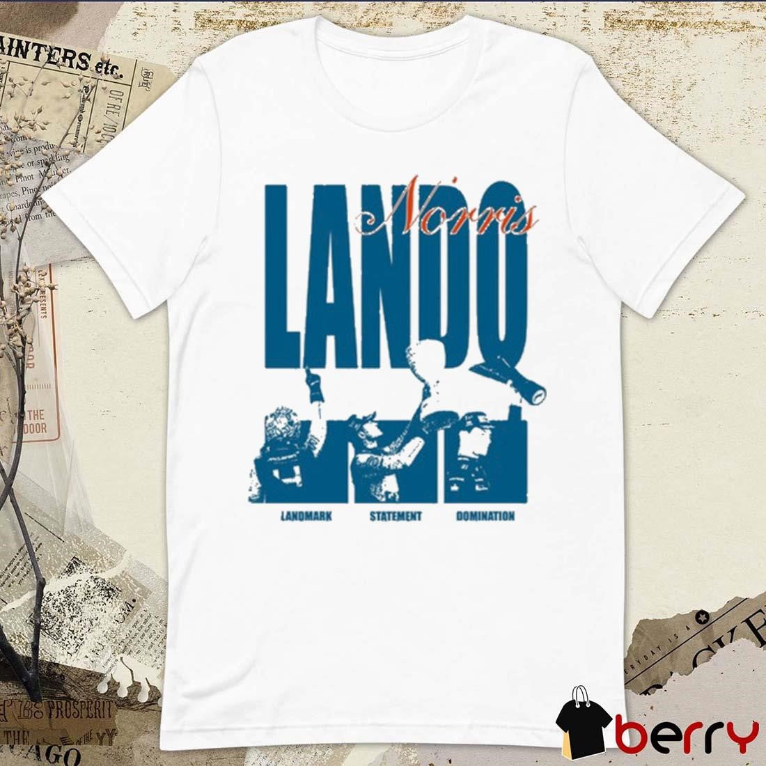 Lando Norris Landmark Statement Domination t-shirt