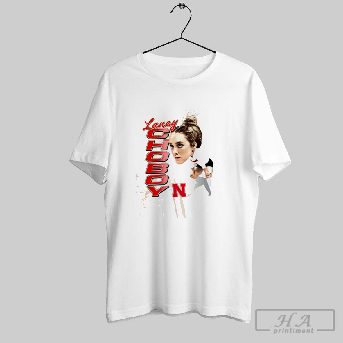 Official Laney Choboy Nebraska Huskers Caricature