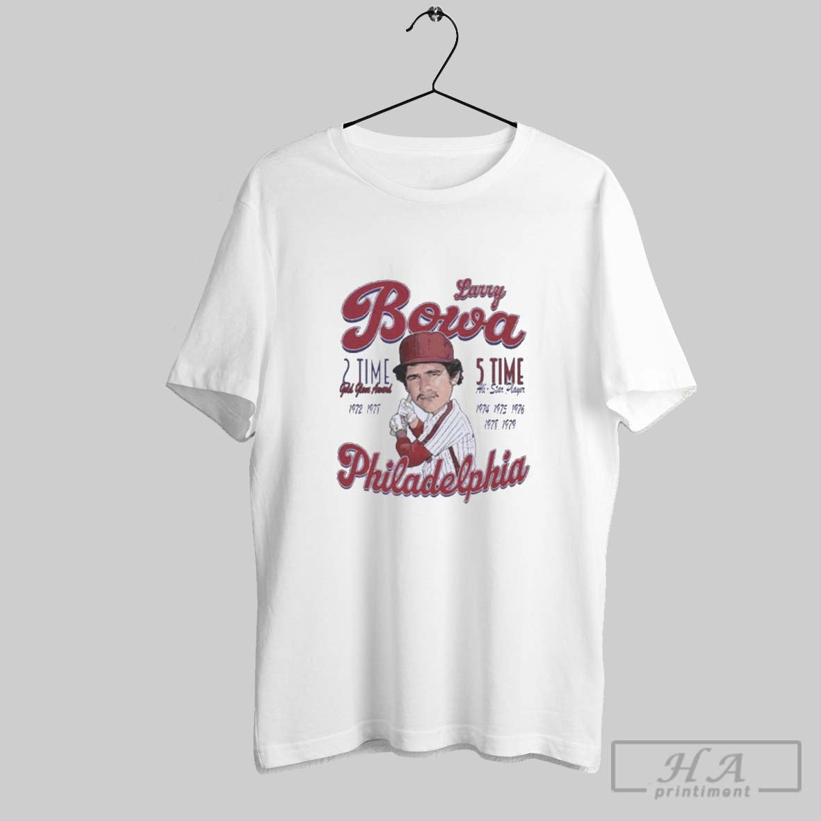 Official Larry Bowa Philadelphia Phillies Comic 5 Time All Star Player Shirt Hoodie Sweater Long