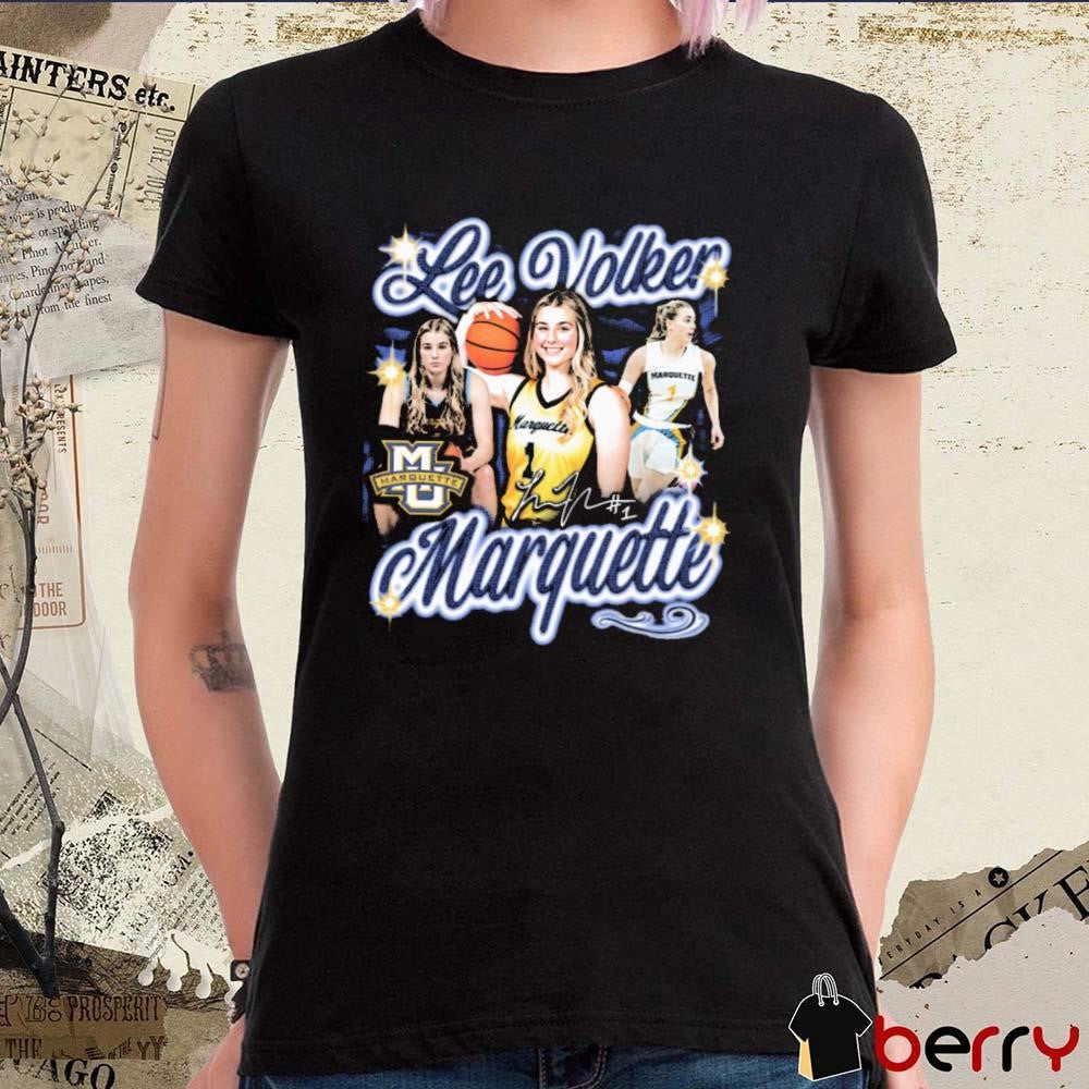Lee Volker Marquette Golden Eagles Signature 90s Graphic t-shirt