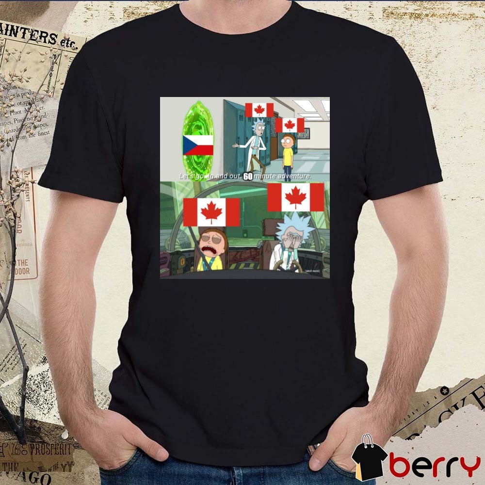 Let’s Go In And Out 60 Minute Adventure – Good game Czechia Good Game t-shirt