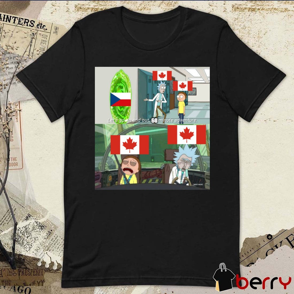 Let’s Go In And Out 60 Minute Adventure – Good game Czechia Good Game t-shirt