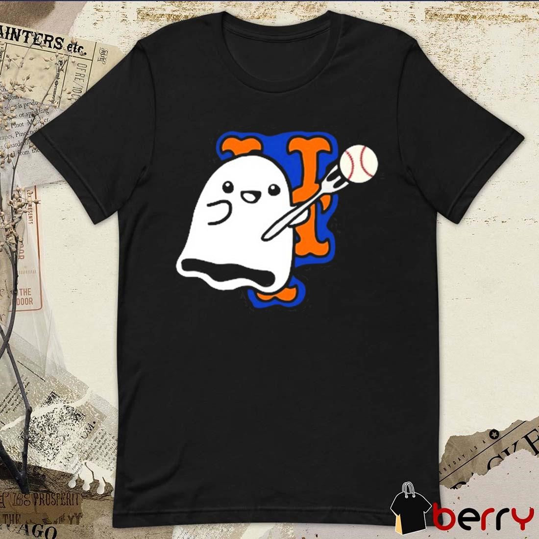 Lets Go New York Mets MLB Baby Ghost Halloween 2024 t-shirt
