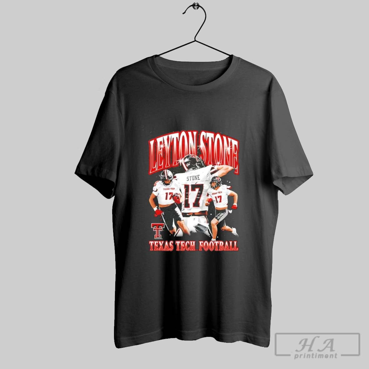 Official Leyton Stone Texas Tech Red Raiders Vintage