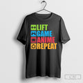 Official Lift Game Anime Repeat Shirt Sweater