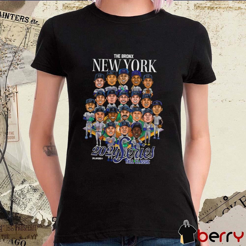Like it’s ’96 the Bronx New York Yankees 2024 Series Fall Classic Caricatures t-shirt