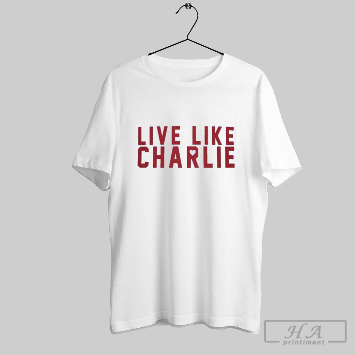 Official Live Like Charlie Kirk Shirt
