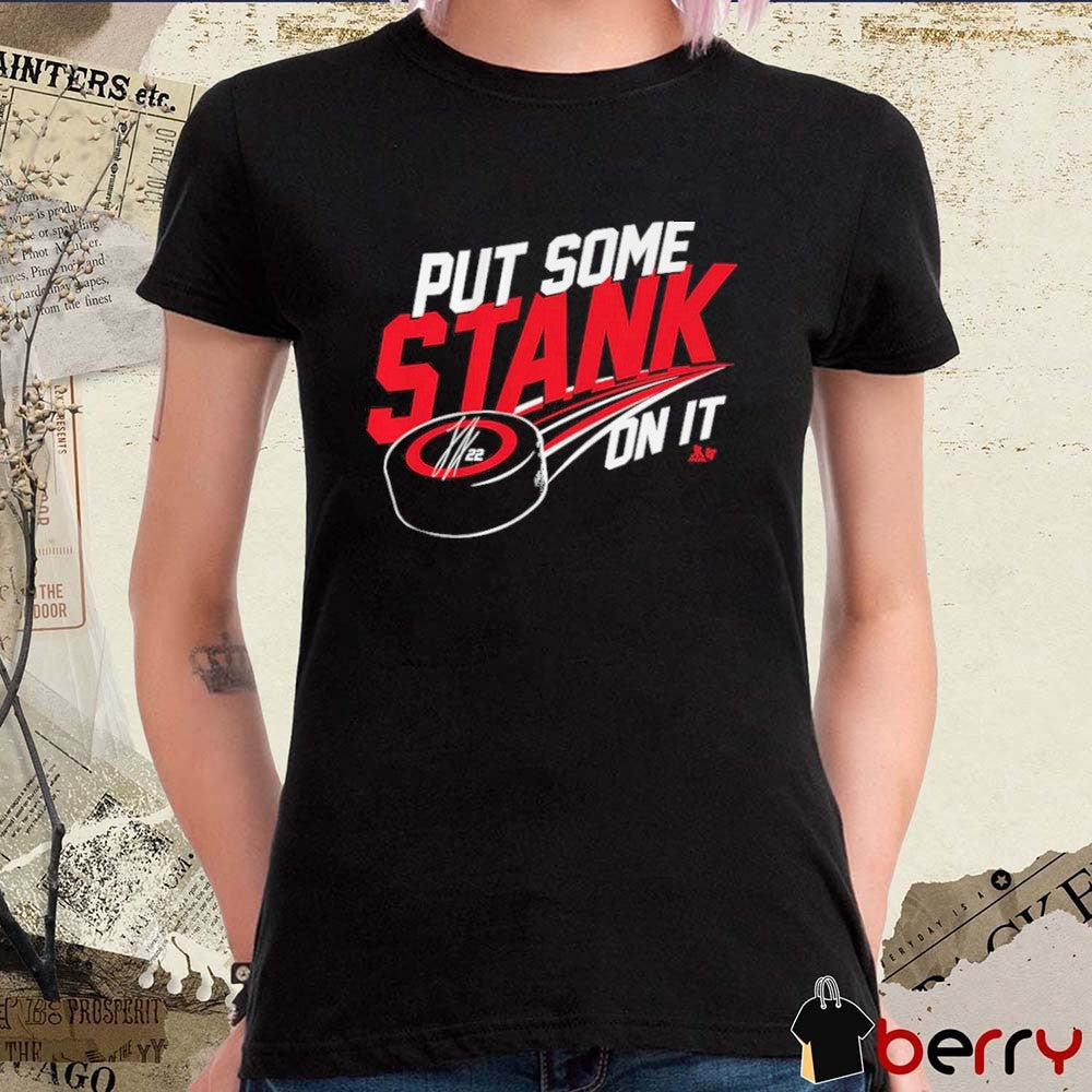 Logan Stankoven Put Some Stank On It Carolina Hurricanes t-shirt