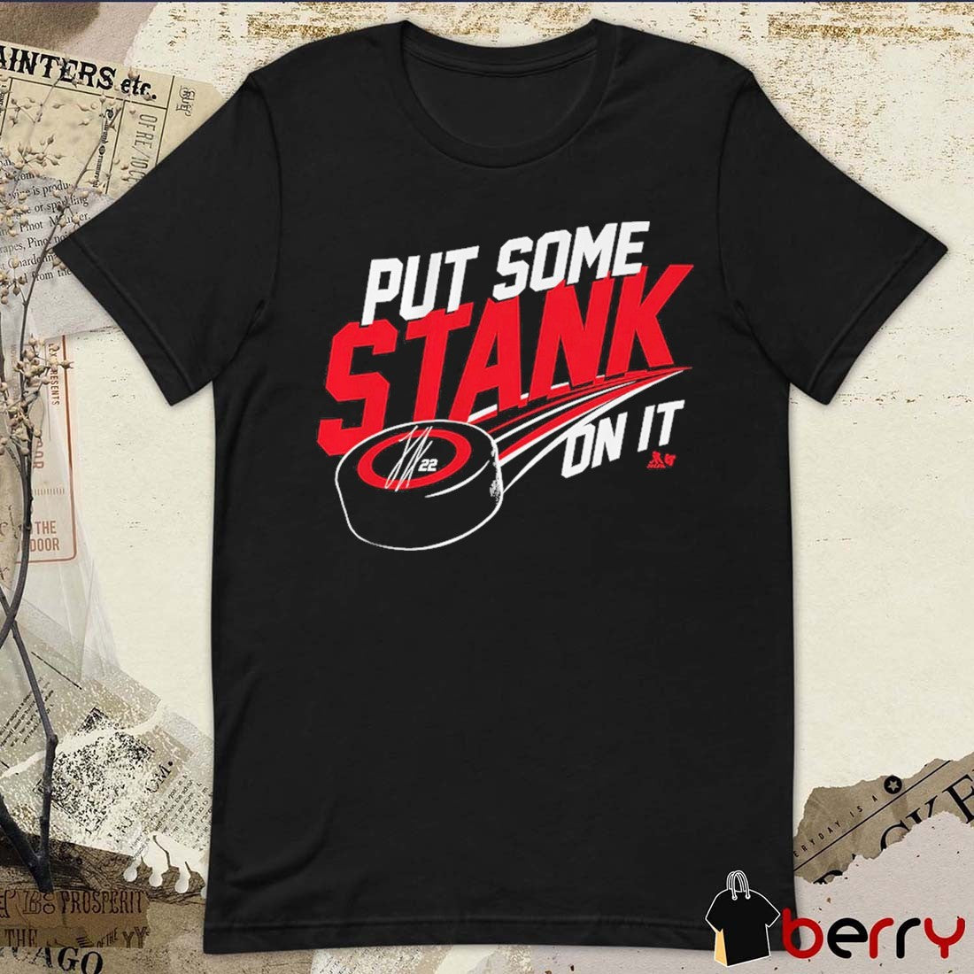 Logan Stankoven Put Some Stank On It Carolina Hurricanes t-shirt