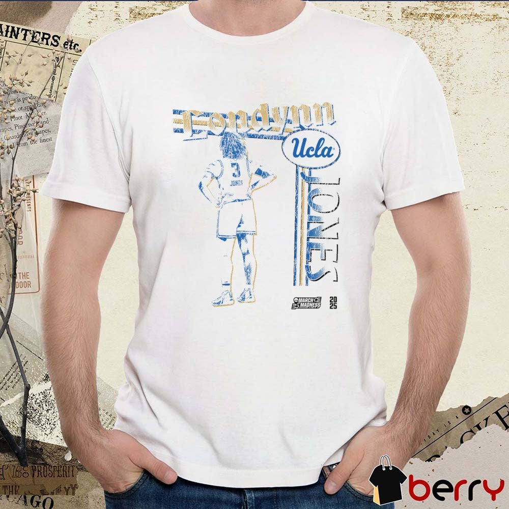Londynn Jones Stamp UCLA Bruins Basketball 2025 NCAA March Madness Vintage t-shirt