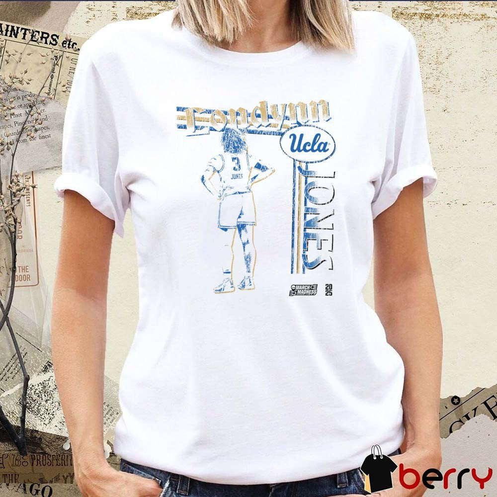 Londynn Jones Stamp UCLA Bruins Basketball 2025 NCAA March Madness Vintage t-shirt